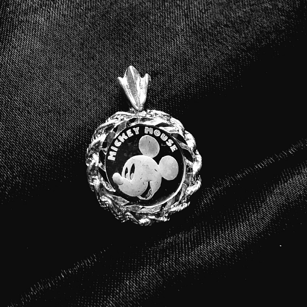 COPY - Mickey mouse coin pendant
